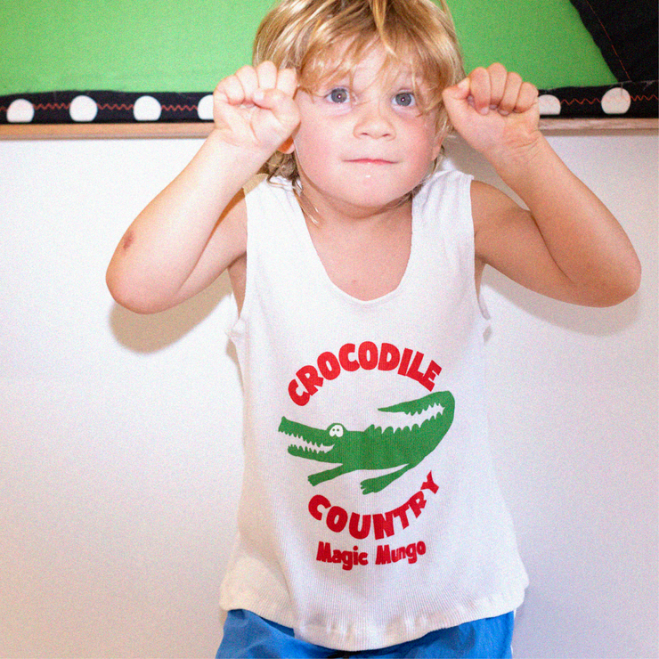 CROCODILE COUNTRY SINGLET