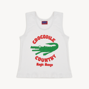 CROCODILE COUNTRY SINGLET