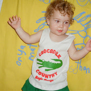 CROCODILE COUNTRY SINGLET